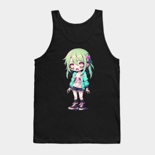 Smol Zombie Girl Tank Top